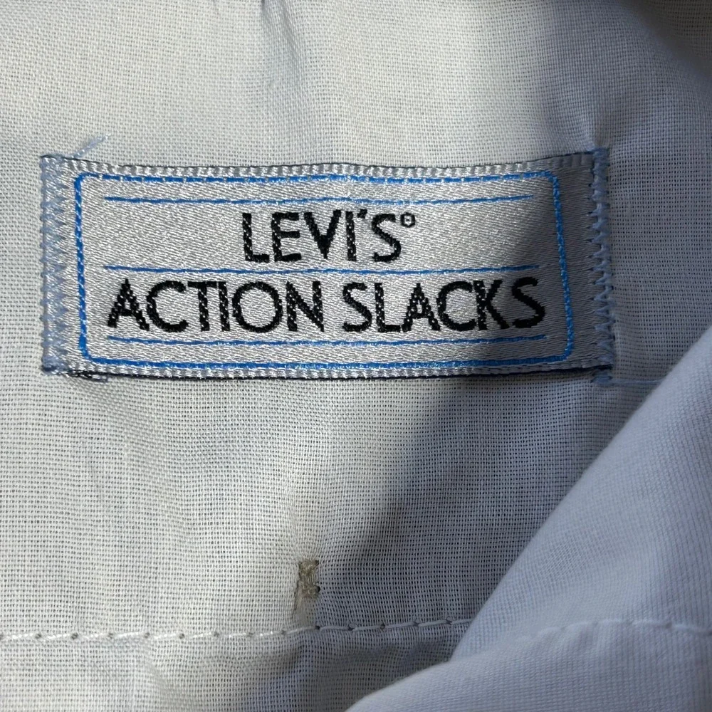 Levi's Action Slacks Mens Dress Pants Trousers Khaki Beige Office‎ Career